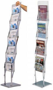 Media Deluxe Literature / Brochure Holder